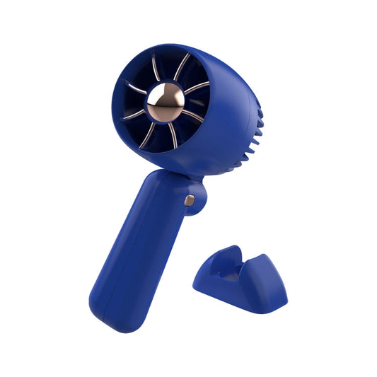 KD179 Folding Handheld Fan USB Charging Mini Portable Fan Blue